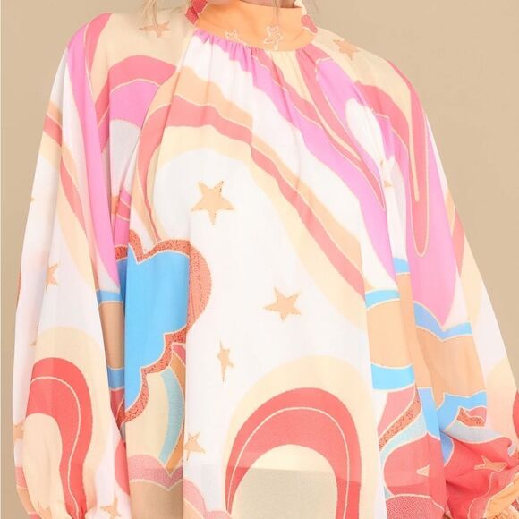 Multi Color Patterned Top - Picture 12 of 12